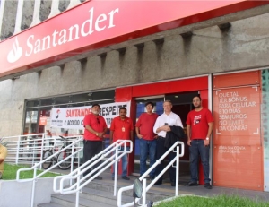 Paralisação Nacional no Santander