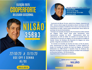 COMEÇOU A ELEIÇÃO DA COOPERFORTE!