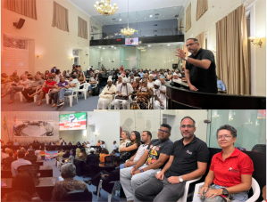 BANCÁRIOS DE ALAGOAS PARTICIPAM DA ABERTURA DA SEMANA ESTADUAL DOS DIREITOS HUMANOS