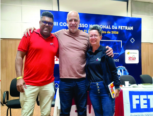 Diretores do Sindicato dos Bancários de Alagoas participam do III FETRAN