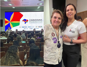 Sindicato participa da Caravana Federativa e reforça defesa de políticas permanentes contra a violência às mulheres