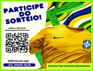 Sindicato realiza sorteio da Camisa Oficial da Seleção Brasileira